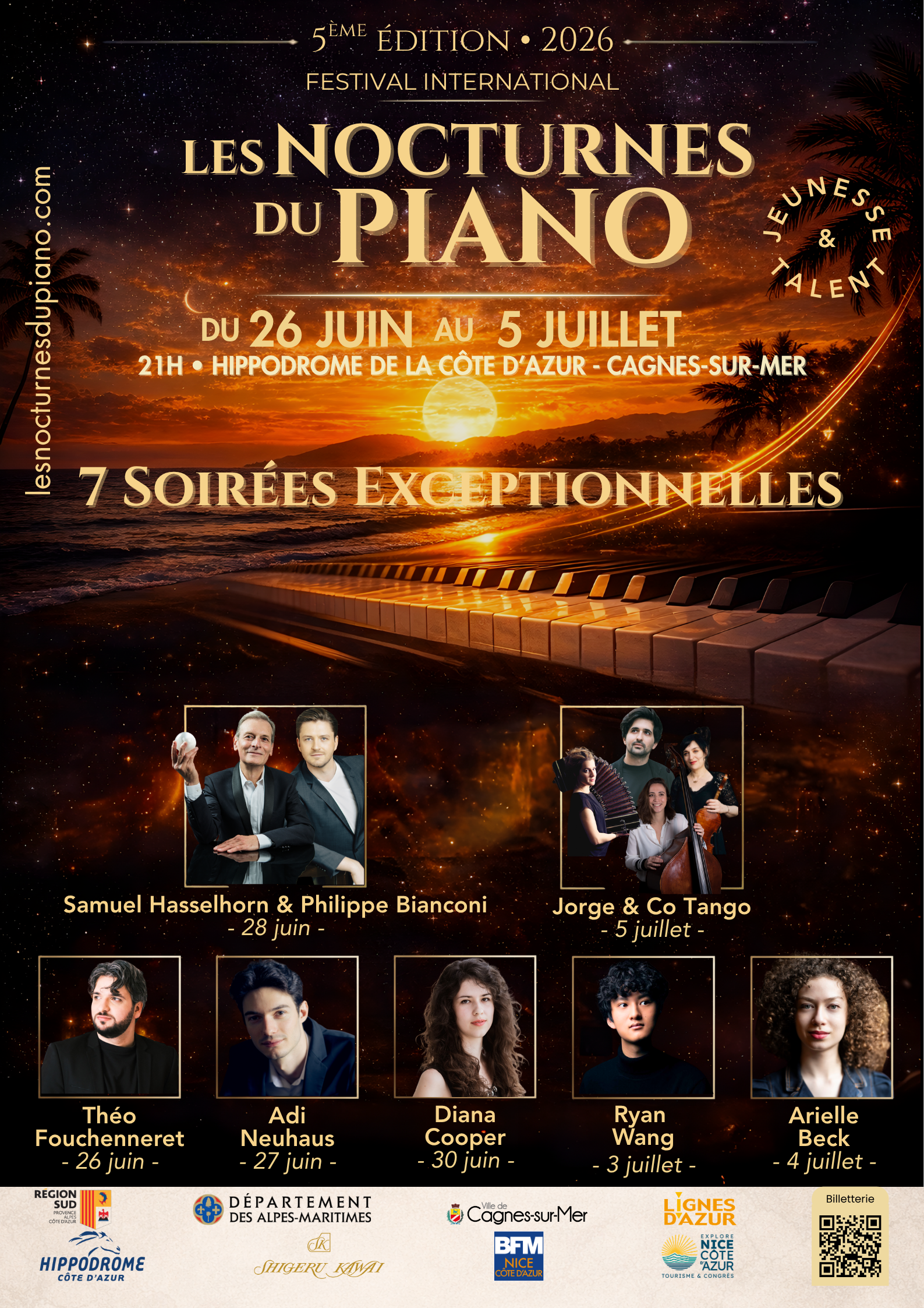 Festival Les Nocturnes du piano 2026